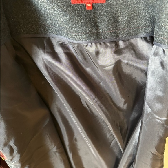 The Barn Classic Timeless Wool Jacket Skirt Set Brass Color Details Womens 36 - Picture 12 of 16